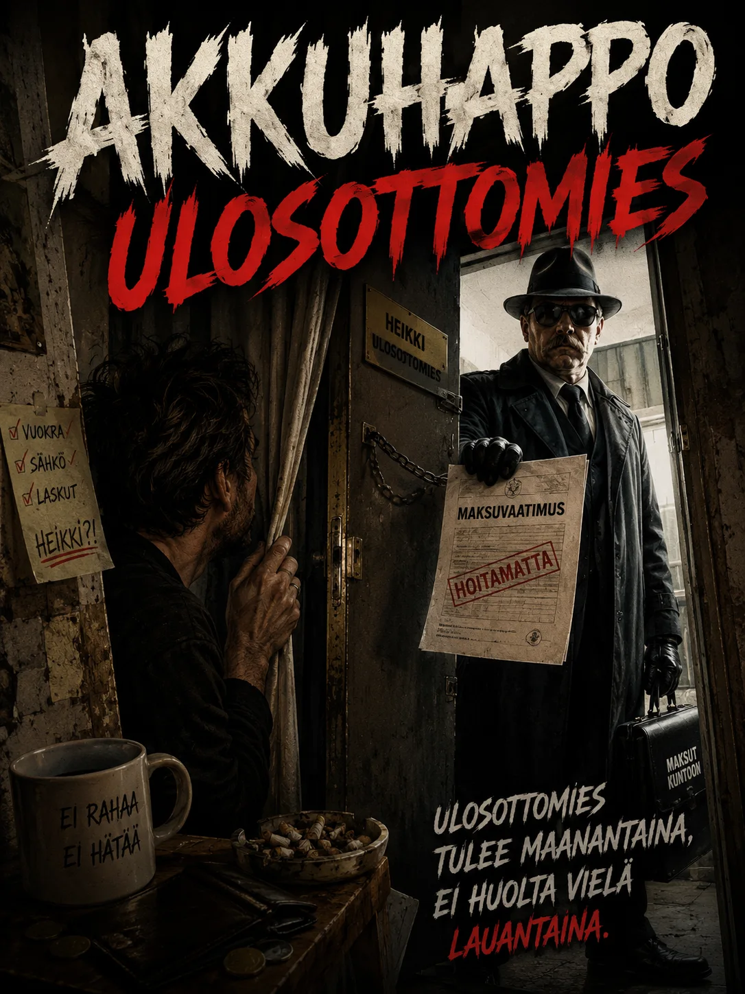 Ulosottomies-biisin kansikuva